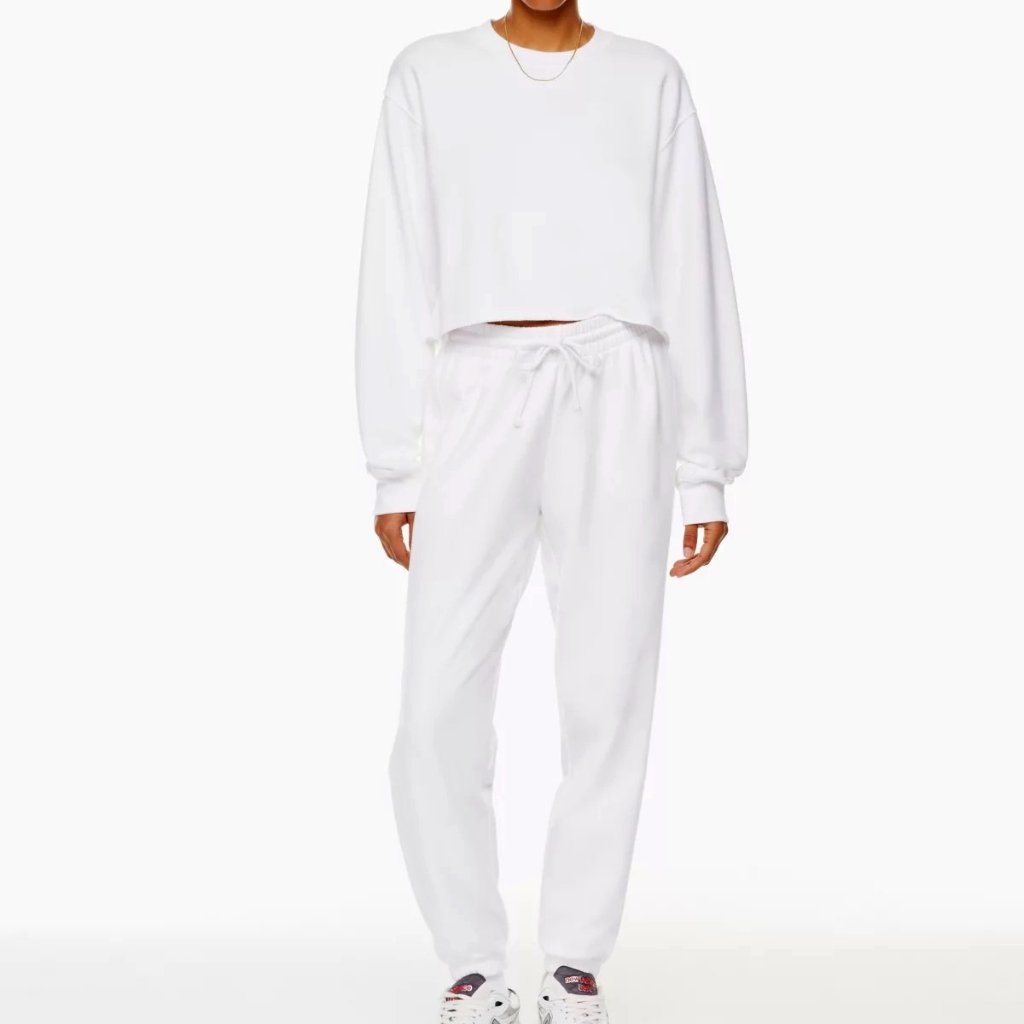 Clear Out-Like New Aritzia Terry Fleece Boyfriend Sweatpants Size S